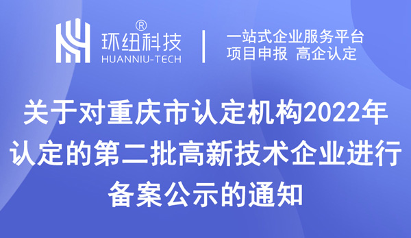 重慶高新技術企業認定