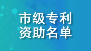 重慶市知識產(chǎn)權(quán)局：2021年度市級專利資助名單公示