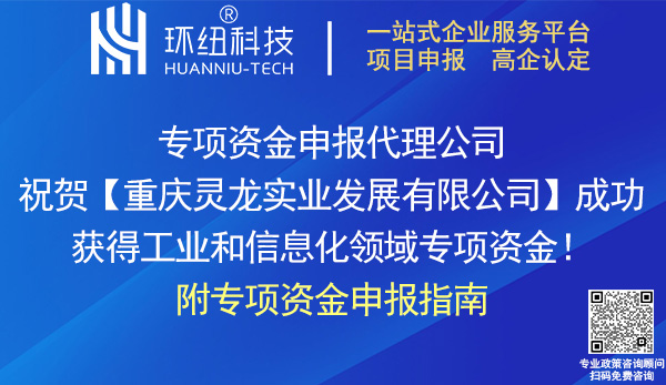 工業和信息化領域專項資金申報